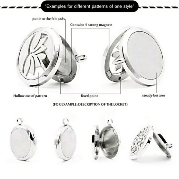 OHM ESSENTIAL OIL DIFFUSER NECKLACE! - Picture 2 of 6